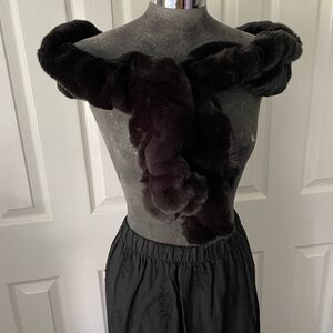 Donna Salyers Fabulous Furs Scarf